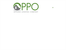Tablet Screenshot of oppono.com